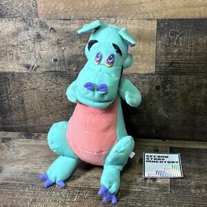 LIBERTY TOY DRAGON PLUSH STUFFED ANIMAL 1995 Vintage Collectible